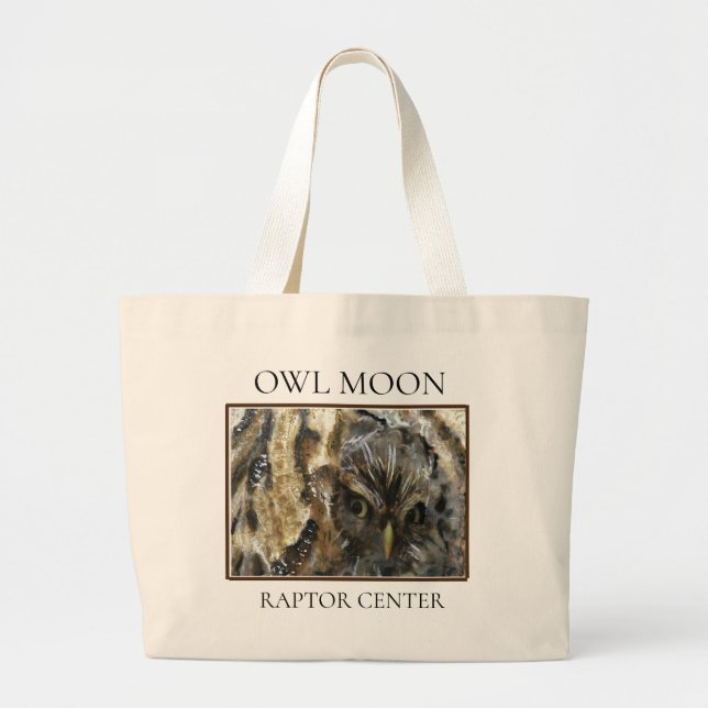 Sac fourre-tout du marché de Owl Moon Raptor Cente (Devant)