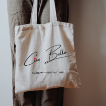 Sac fourre-tout du nom de l'épicerie Ciao Bella