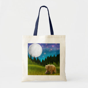 Sac fourre-tout du nord à ours gris de lune