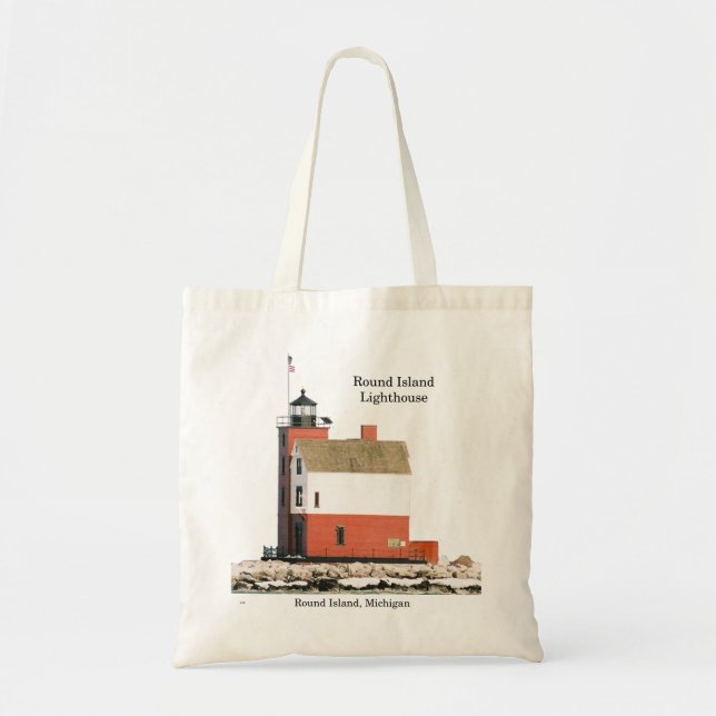 Sac fourre-tout du phare de Round Island (Devant)
