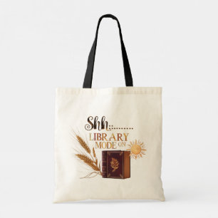 Sac fourre-tout écologique en toile "Mode Biblioth