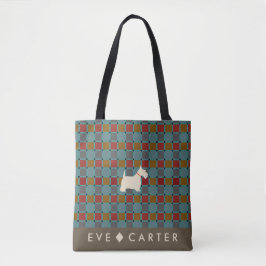 Sac fourre-tout Écossais-Inspiré à tartan de