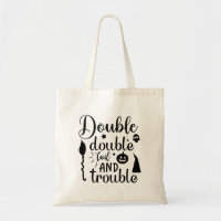 Sac fourre-tout Éffrayant double et problème