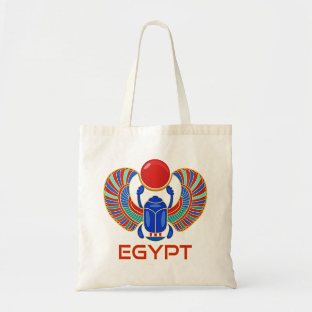 Sac fourre-tout égyptien Scarab (Devant)