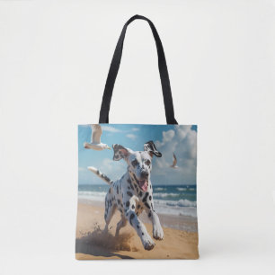 Sac fourre-tout élégant dalmate