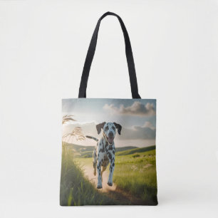Sac fourre-tout élégant dalmate