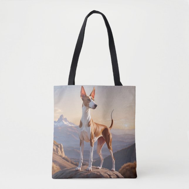 Sac fourre-tout élégant de Ibizan Hound (Devant)