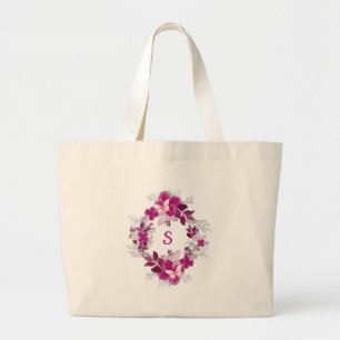 Sac fourre-tout élégant papillon floral
