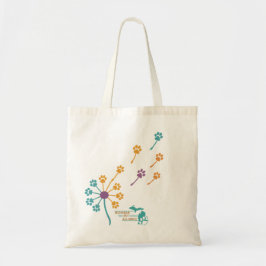 Sac fourre-tout Empreinte de patte Dandelion