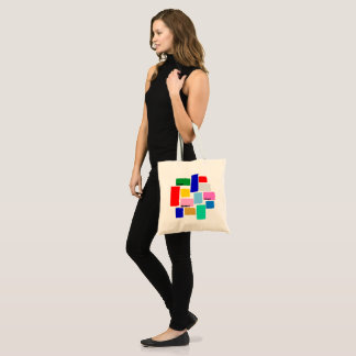 SAC FOURRE-TOUT EN CARRELAGE COLORÉ
