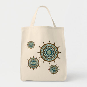 Sac fourre-tout en cuivre Mehndi Fantasy