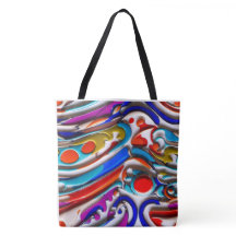 Sac fourre-tout en émail bleu