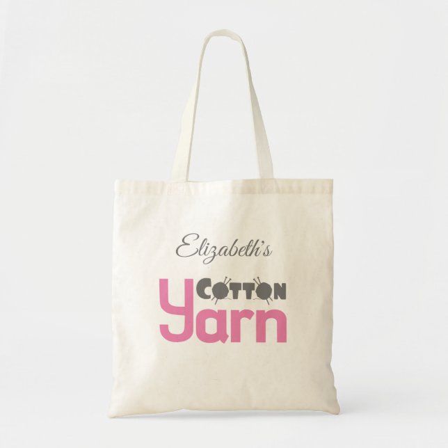 Sac fourre-tout en Fil de Coton (Devant)