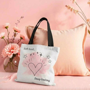 Sac fourre-tout en ligne artistique personnalisé e
