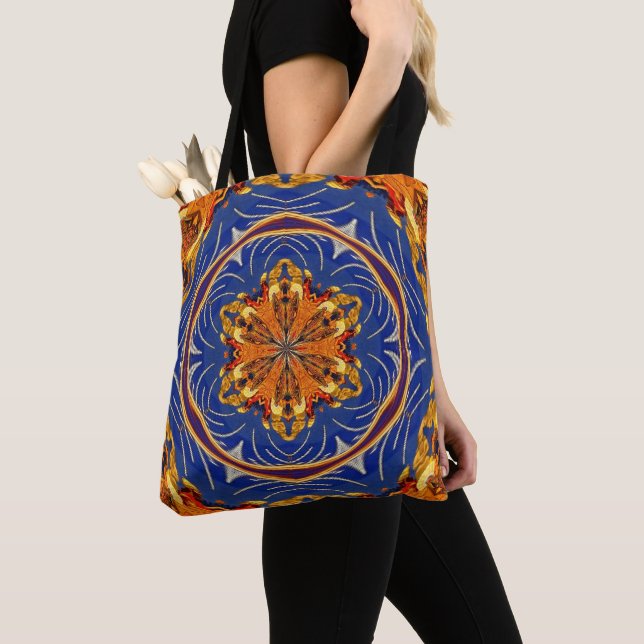 Sac fourre-tout en mosaïque byzantine (De près)