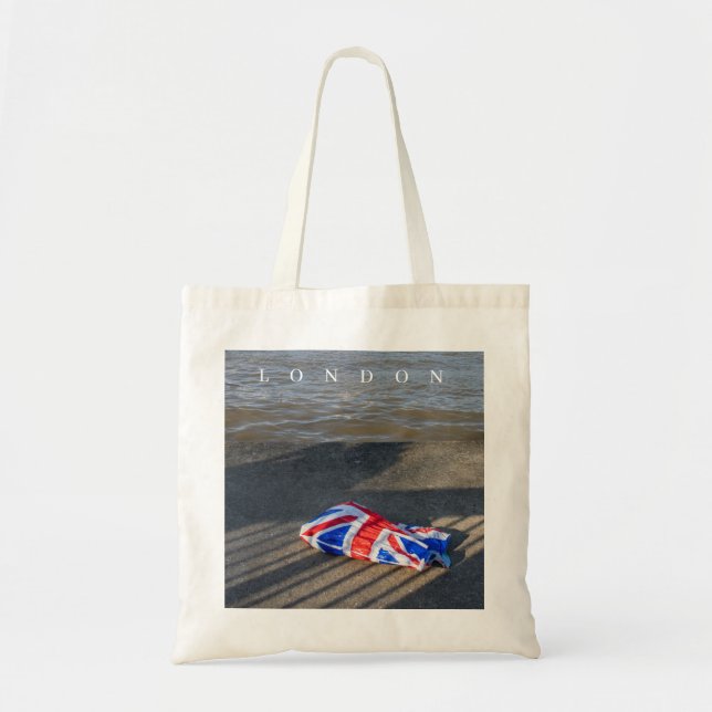 Sac fourre-tout en plastique London Union Jack (Devant)