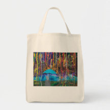 Sac Fourre-tout en tissu avec impression d'art ori