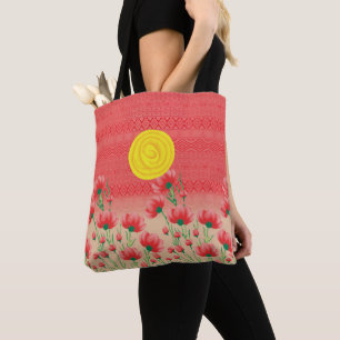 Sac fourre-tout en toile avec Zipper Fourre-tout