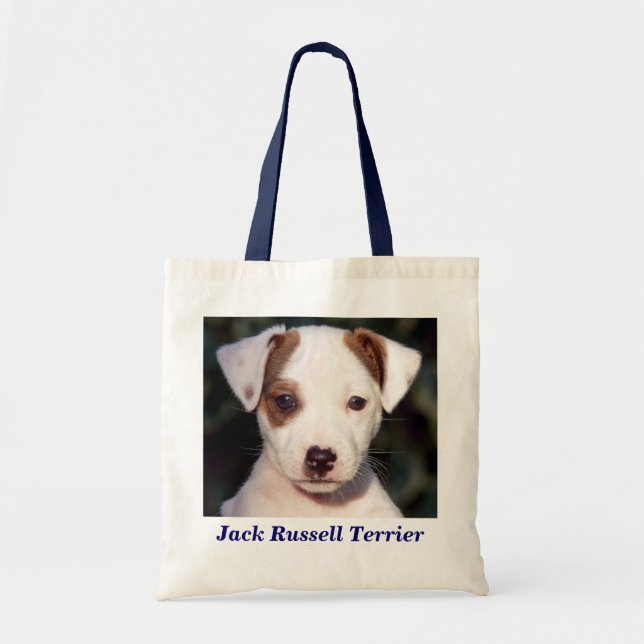 Sac fourre-tout en toile de chien de chien de chie (Devant)