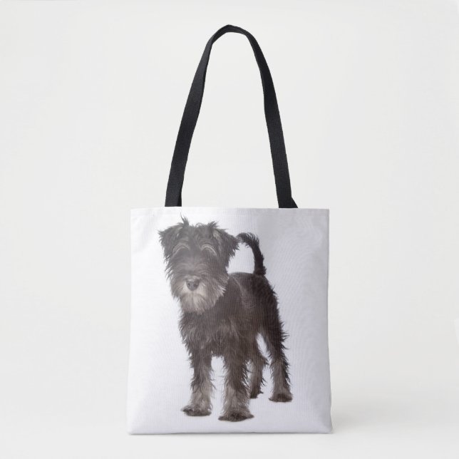 Sac fourre-tout en toile de Chien de Chien de Chie (Devant)
