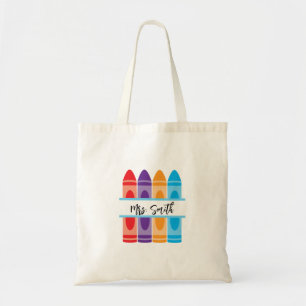 Sac fourre-tout en toile de professeur personnalis