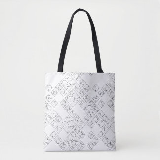 Sac fourre-tout en toile durable et élégant