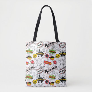 Sac fourre-tout en toile graphique Pop Art de band