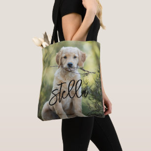 Sac fourre-tout en toile Portrait pour animaux dom