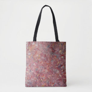 Sac fourre-tout en velours rouge