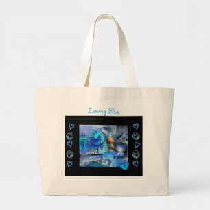 " SAC FOURRE-TOUT ENORME BLEU "AIMANT