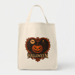 Sac fourre-tout épicerie d'Halloween effrayant R