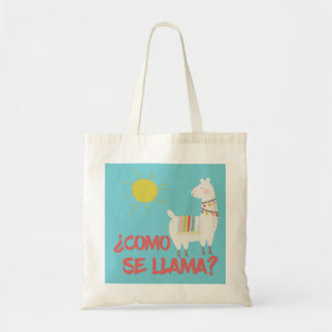 Sac fourre-tout espagnol drôle à calembour de lama