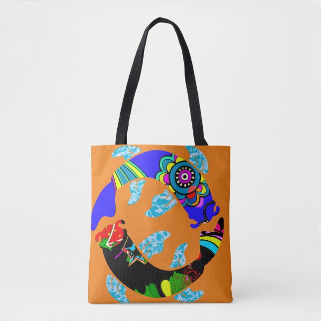 Sac fourre-tout Est Aqua Fish (Devant)