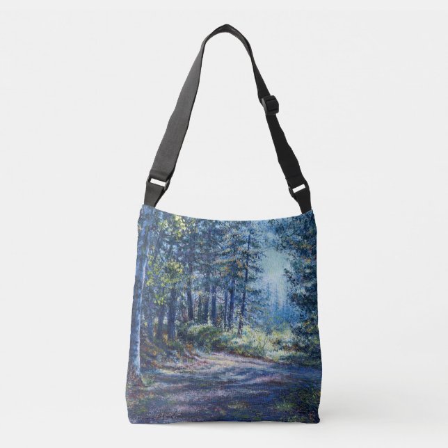 sac fourre-tout "Evening Light On the Trail" (Devant)