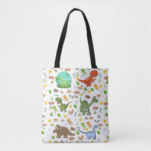 Sac fourre-tout, faune de dinosaure mignon