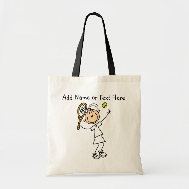 Sac fourre-tout femelle customisé à joueur de (Devant)