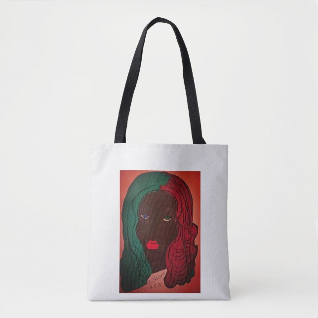 Sac fourre-tout féminin coloré (Devant)
