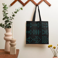 Sac fourre-tout Flèches pointillées