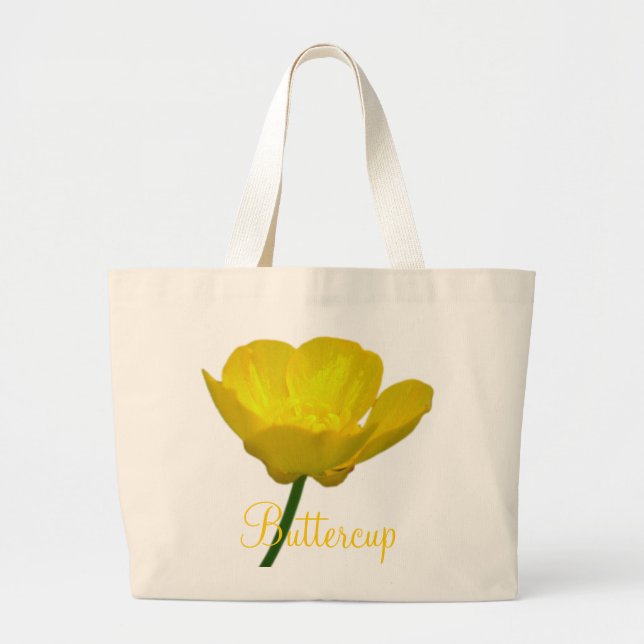 Sac fourre-tout Fleur de Buttercup Sacs de Plage d (Devant)