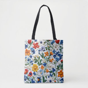 Sac fourre-tout Fleur de secours Design floral é