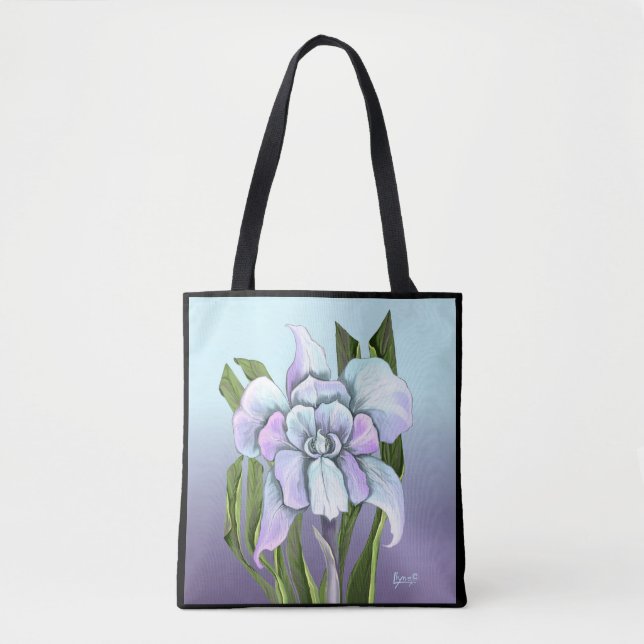 Sac fourre-tout fleur de Smeraldo (Devant)