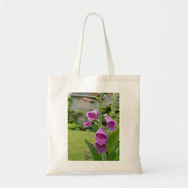 Sac fourre-tout Fleur Foxglove (Devant)