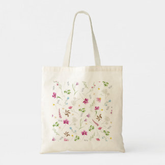 Sac fourre-tout fleur sauvage - Conception botaniq