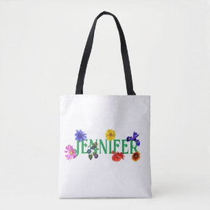 Sac fourre-tout "Fleur sauvage" personnalisé