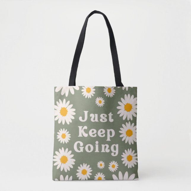 Sac fourre-tout floral (Devant)