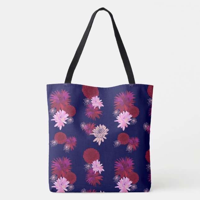 Sac fourre-tout floral (Dos)