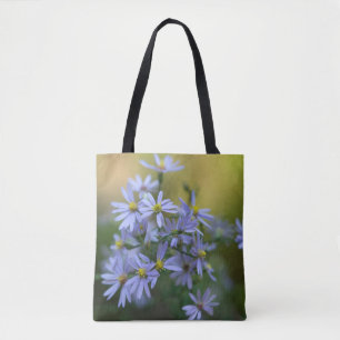 Sac fourre-tout floral à fleur sauvage d'asters