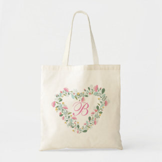 Sac fourre-tout floral à guirlande de rétro AMOUR