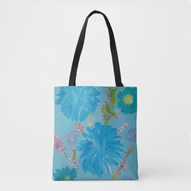 Sac fourre-tout Floral Bluebells (Devant)