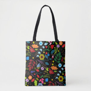 Sac fourre-tout floral chic